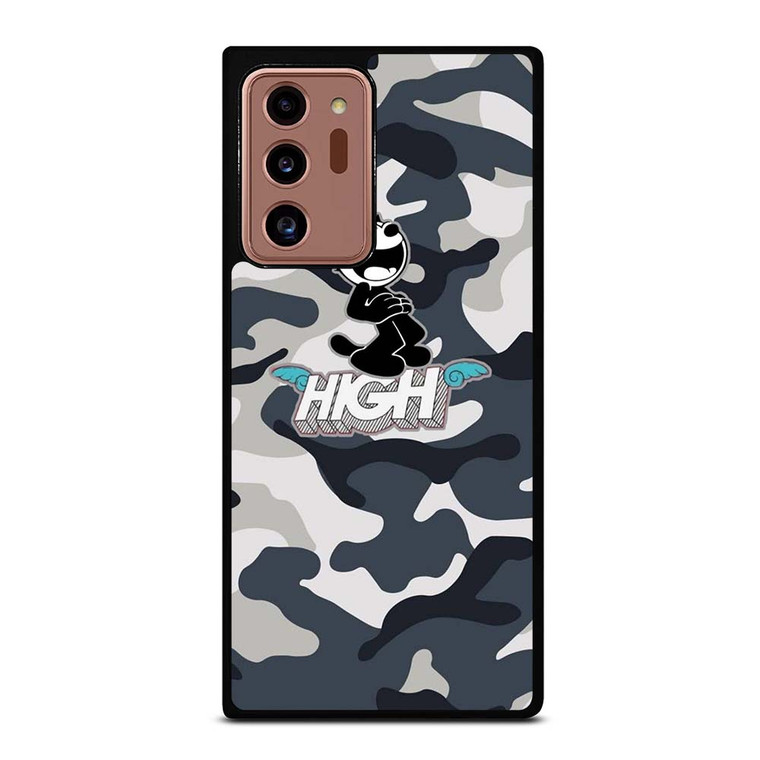 FELIX THE CAT HIGH CAMO Samsung Galaxy Note 20 Ultra Case Cover