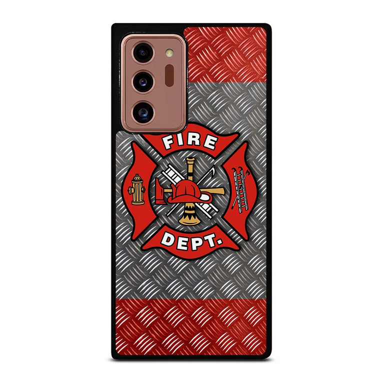 FIREFIGHTER FIREMAN PLATE Samsung Galaxy Note 20 Ultra Case Cover