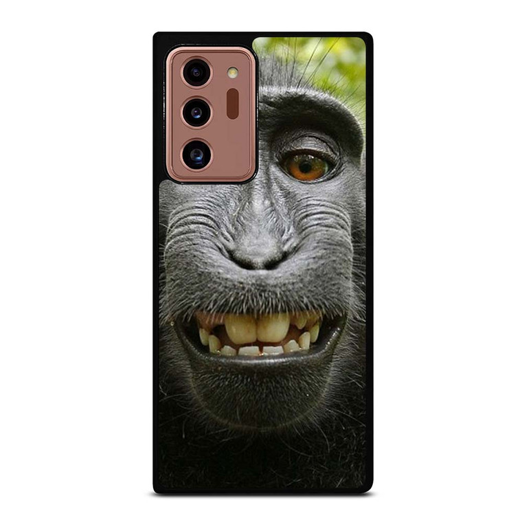 FUNNY MACACA NIGRA MONKEY SELFIE Samsung Galaxy Note 20 Ultra Case Cover