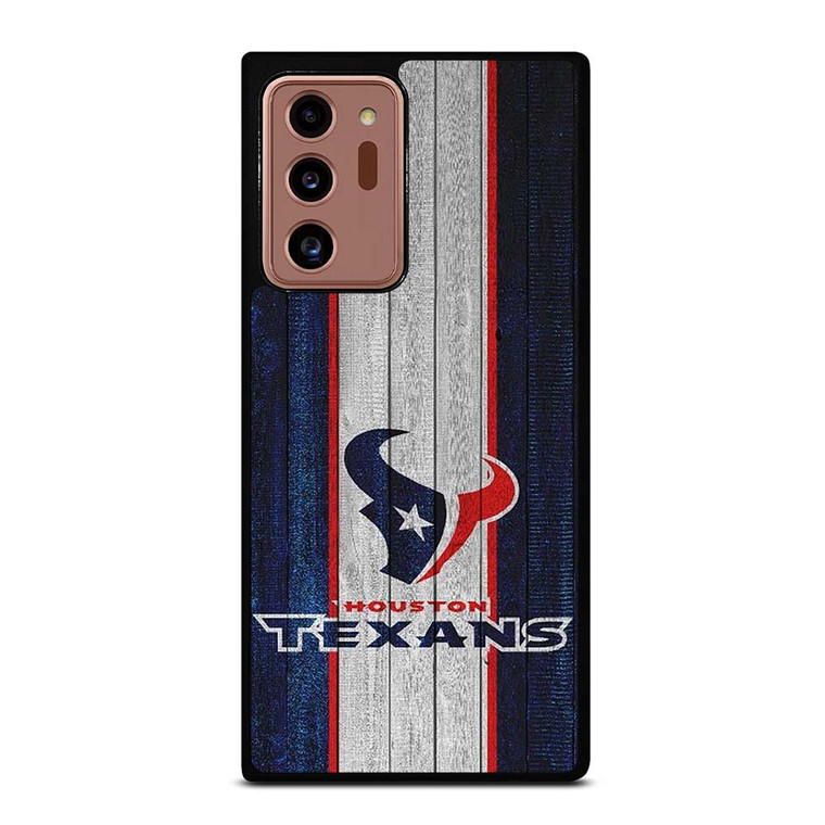 HOUSTON TEXANS WOODEN LOGO Samsung Galaxy Note 20 Ultra Case Cover