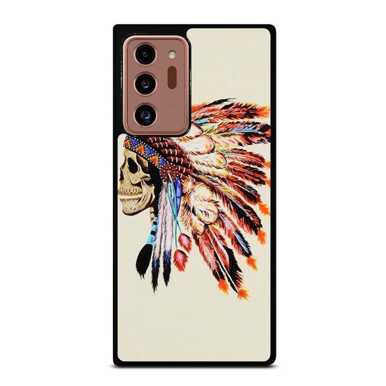 INDIAN FEATHER SKULL Samsung Galaxy Note 20 Ultra Case Cover