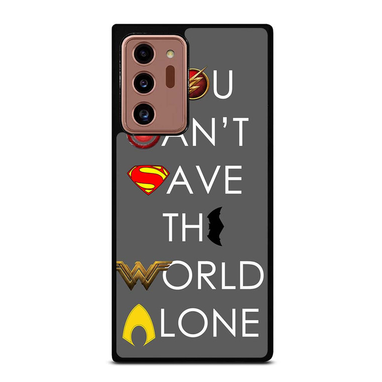 JUSTICE LEAGUE SAVE THE WORLD Samsung Galaxy Note 20 Ultra Case Cover