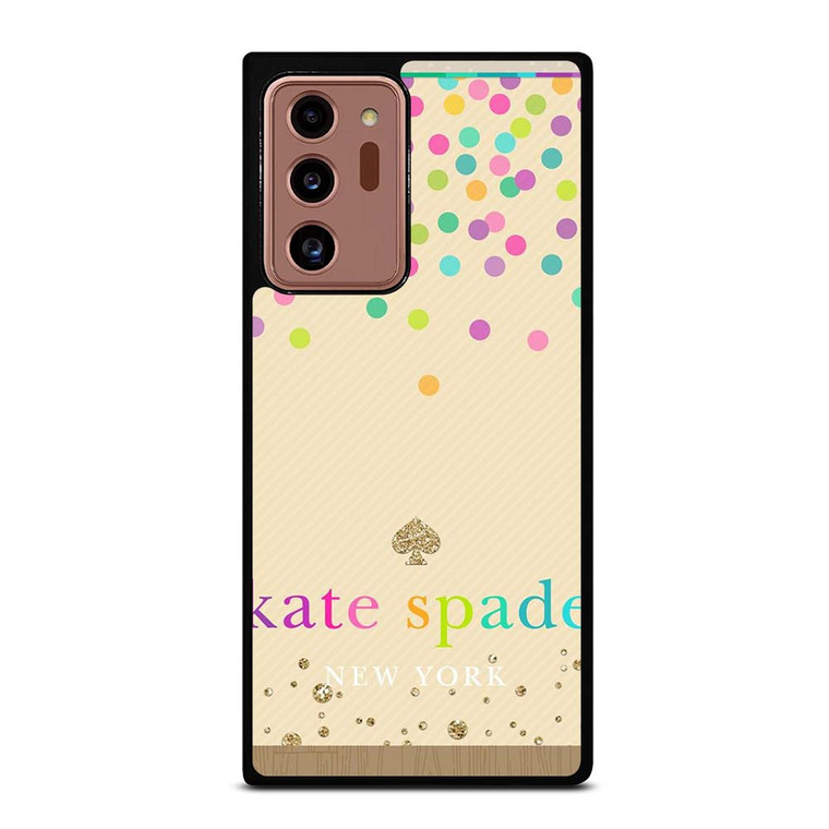KATE SPADE NEW YORK LOGO COLORFUL POLKADOTS Samsung Galaxy Note 20 Ultra Case Cover