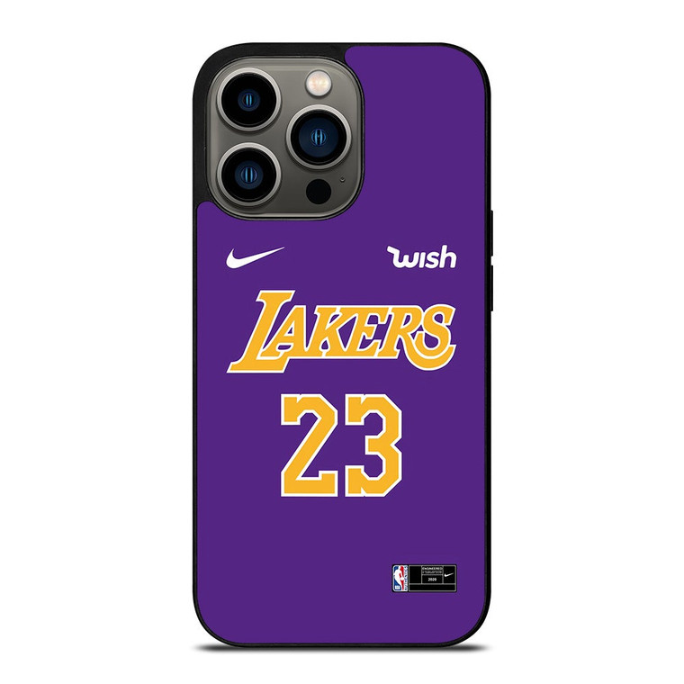 LA LAKERS LEBRON JAMES JERSEY iPhone 13 Pro Case Cover
