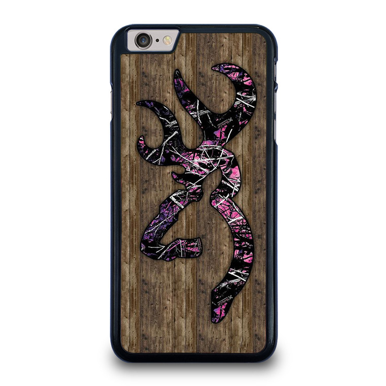 CAMO BROWNING PINK WOOD iPhone 6 / 6S Plus Case Cover