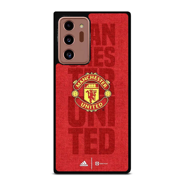 MANCHESTER UNITED FC FOOTBALL LOGO RED DEVILS ICON Samsung Galaxy Note 20 Ultra Case Cover