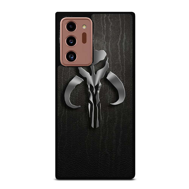 MANDALORIAN LEATHER LOGO Samsung Galaxy Note 20 Ultra Case Cover