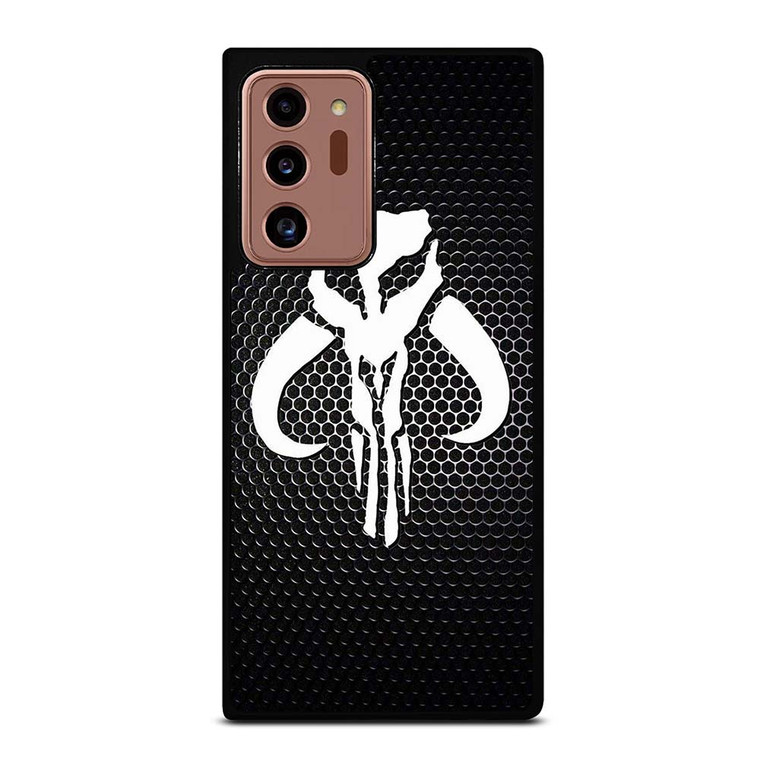 MANDALORIAN METAL CARBON LOGO Samsung Galaxy Note 20 Ultra Case Cover