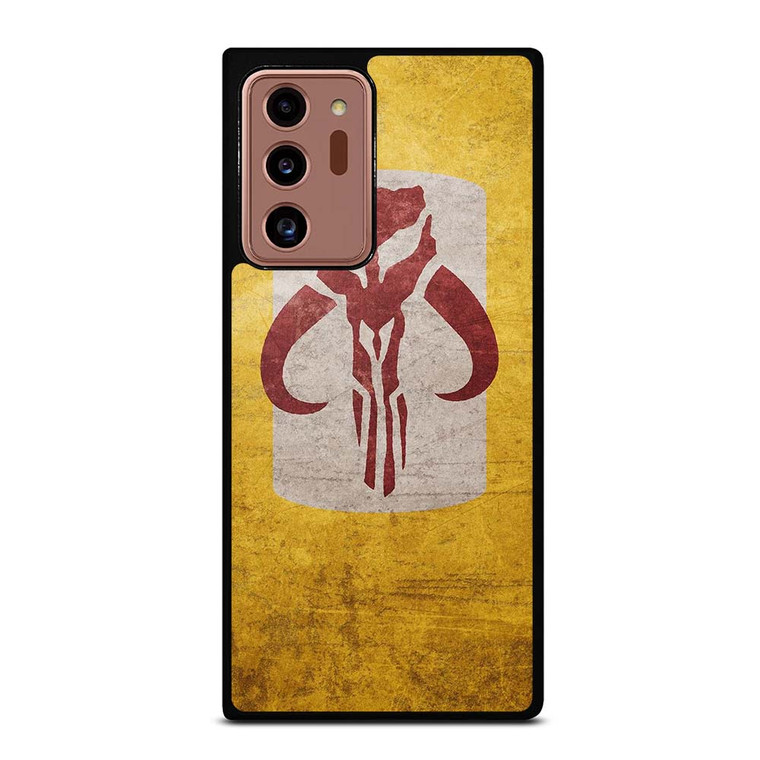 MANDALORIAN YELLOW LOGO Samsung Galaxy Note 20 Ultra Case Cover