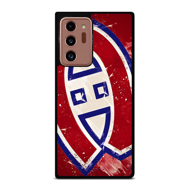 MONTREAL CANADIENS NHL SPLASH LOGO Samsung Galaxy Note 20 Ultra Case Cover