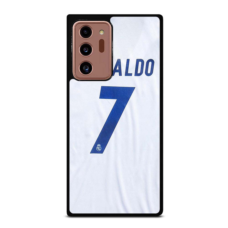 RONALDO CR7 JERSEY REAL MADRID Samsung Galaxy Note 20 Ultra Case Cover