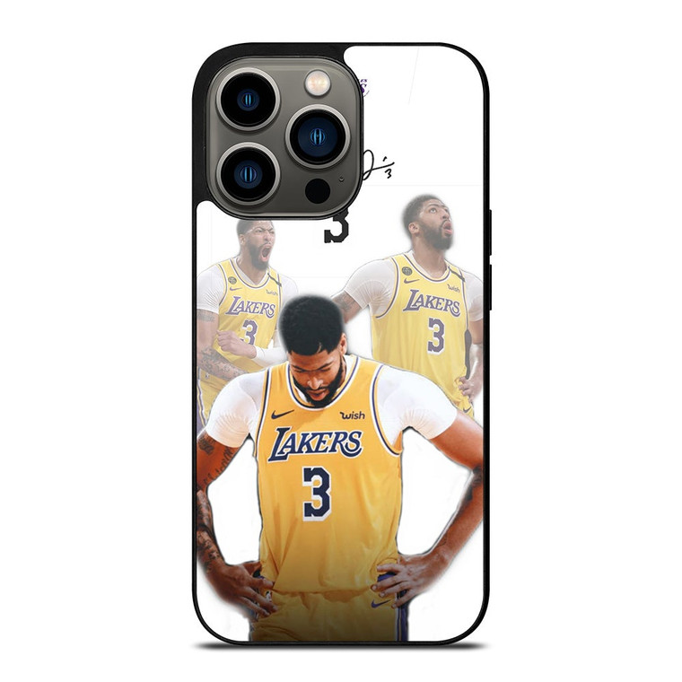 LA LAKERS ANTHONY DAVIS 3 iPhone 13 Pro Case Cover