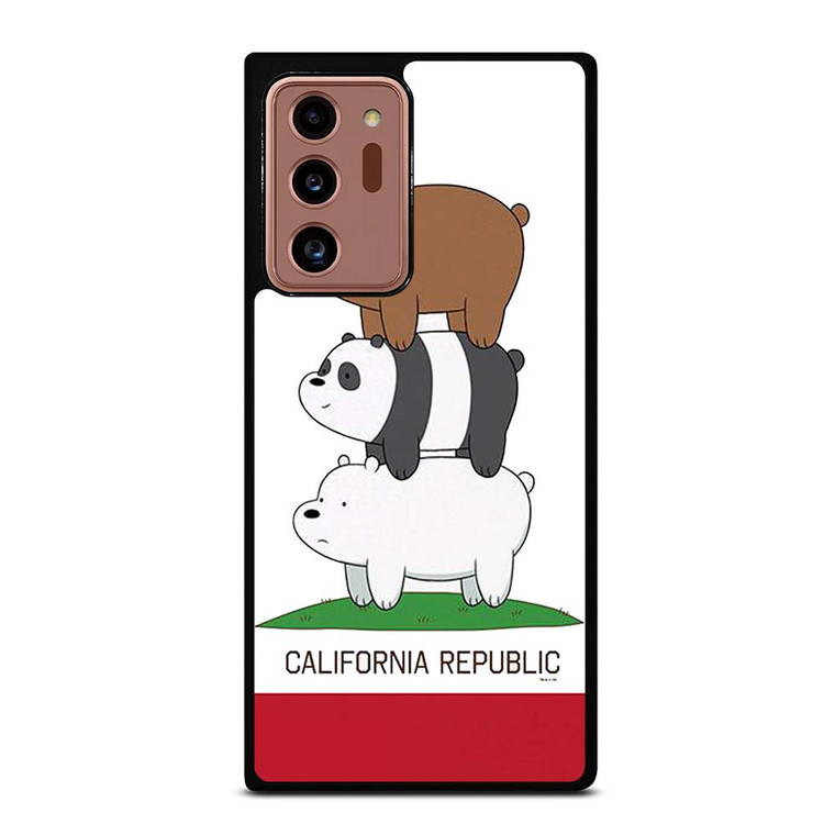 WE BARE BEARS CALIFORNIA REPUBLIC Samsung Galaxy Note 20 Ultra Case Cover