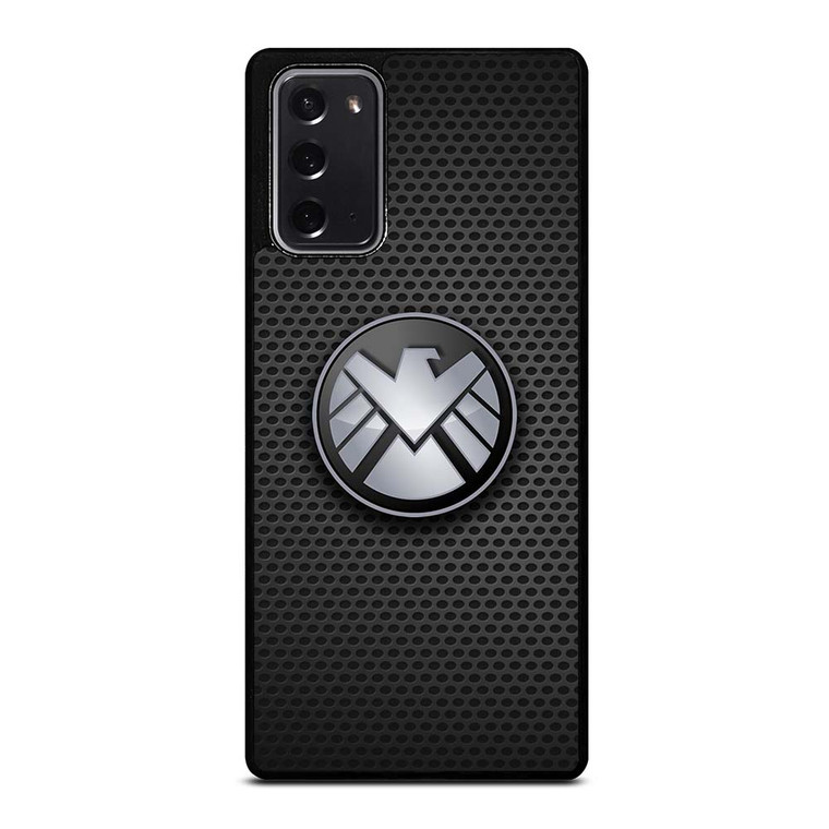 AGENTS OF SHIELD MARVEL LOGO METAL Samsung Galaxy Note 20 Case Cover