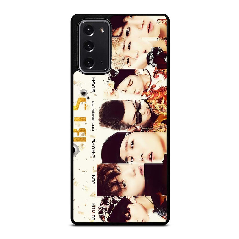 BANGTAN BOYS BTS Samsung Galaxy Note 20 Case Cover