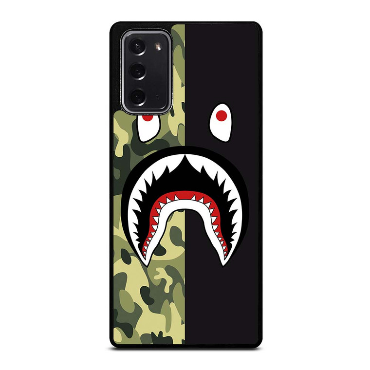 BAPE CAMO SHARK Samsung Galaxy Note 20 Case Cover