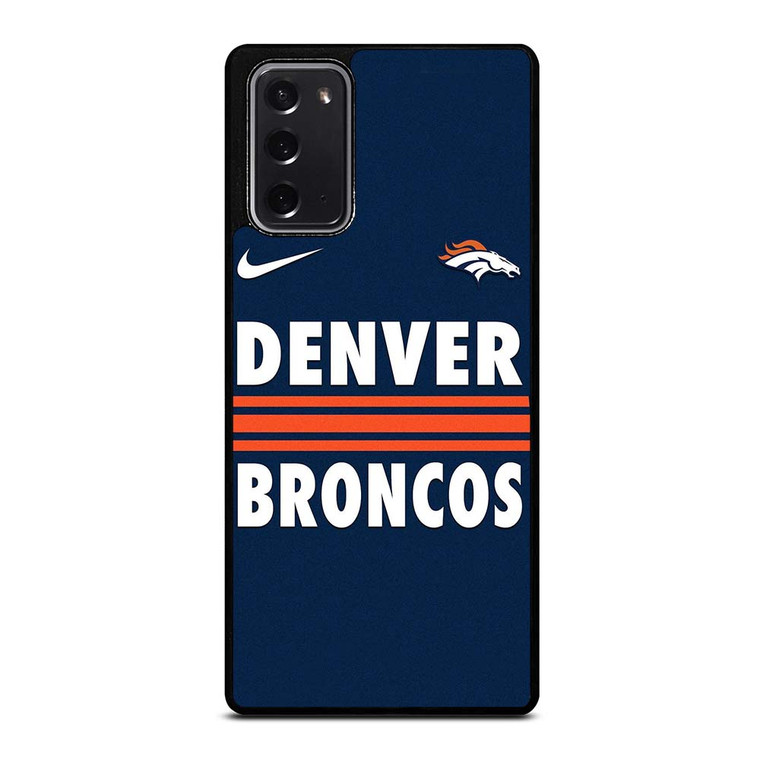 DENVER BRONCOS NIKE Samsung Galaxy Note 20 Case Cover