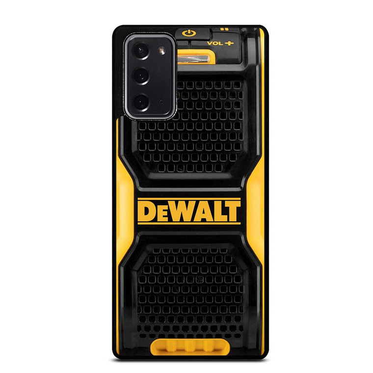 DEWALT SPEAKER BLUETOOTH Samsung Galaxy Note 20 Case Cover