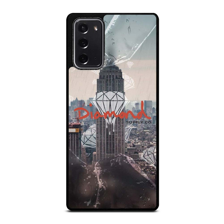 DIAMOND SUPPLY CO BROKEN GLASS Samsung Galaxy Note 20 Case Cover