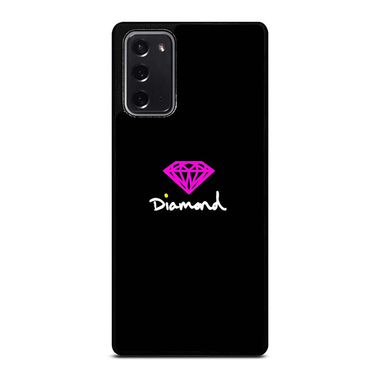 DIAMOND SUPPLY CO PURPLE LOGO Samsung Galaxy Note 20 Case Cover