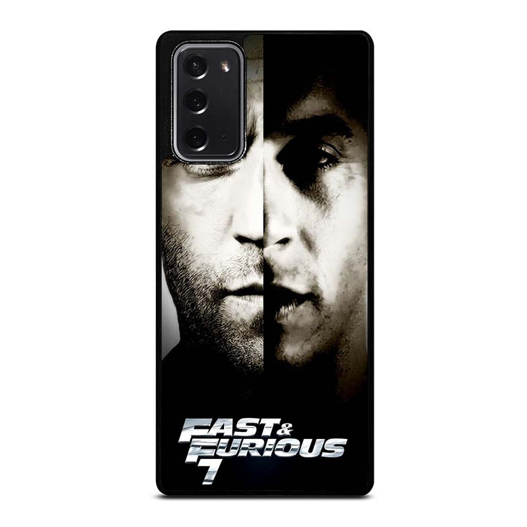 FAST AND FURIOUS 7 Samsung Galaxy Note 20 Case Cover