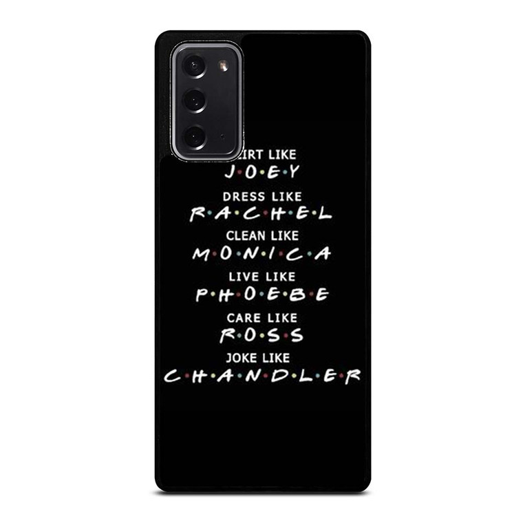 FRIENDS QUOTE Samsung Galaxy Note 20 Case Cover