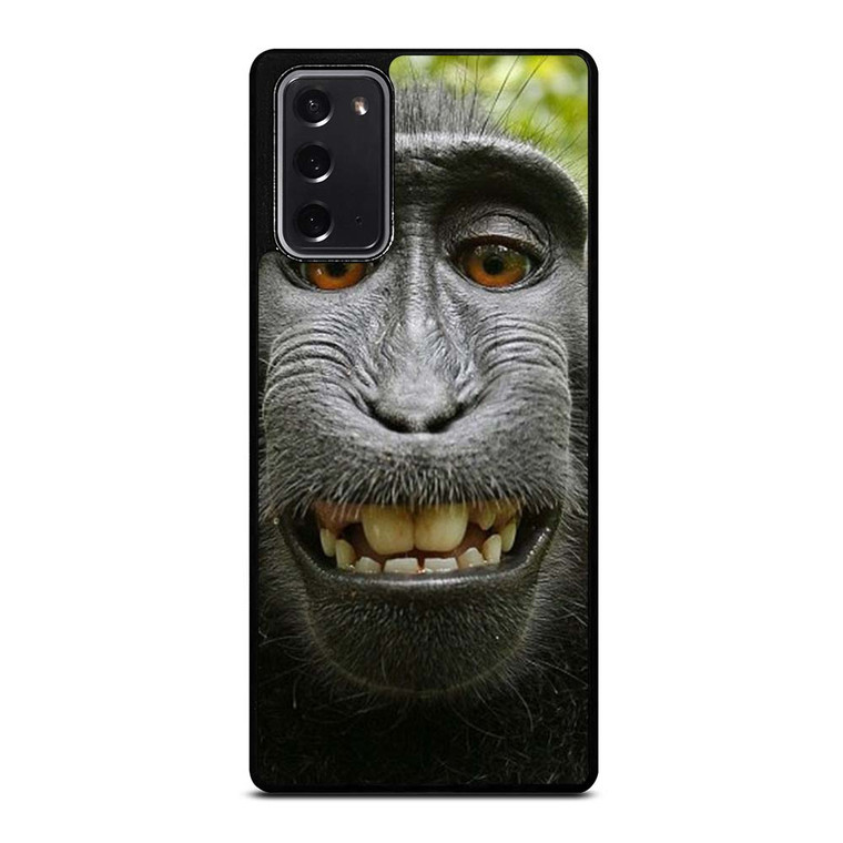 FUNNY MACACA NIGRA MONKEY SELFIE Samsung Galaxy Note 20 Case Cover