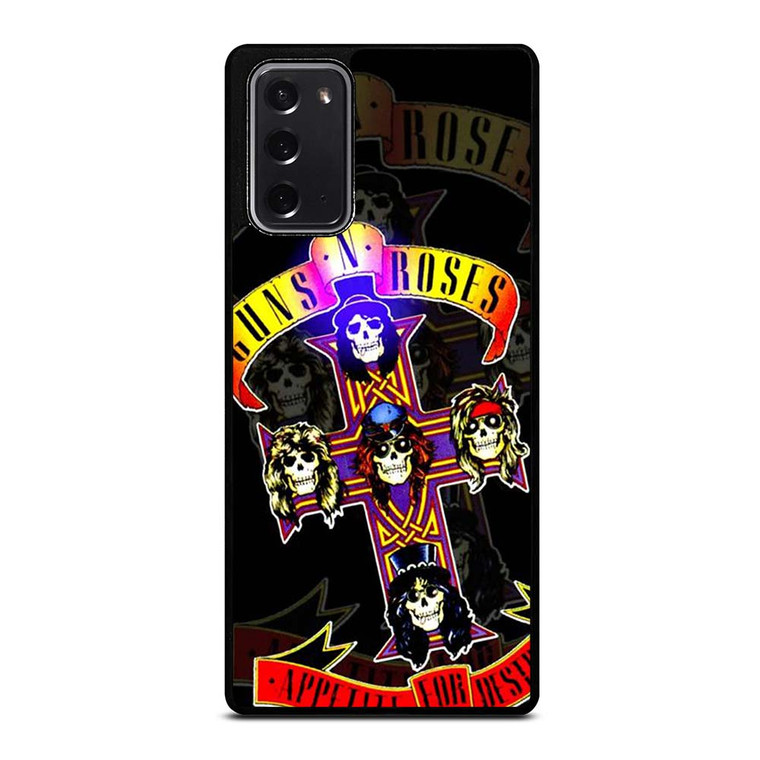 GUNS N ROSES BAND ROCK Samsung Galaxy Note 20 Case Cover