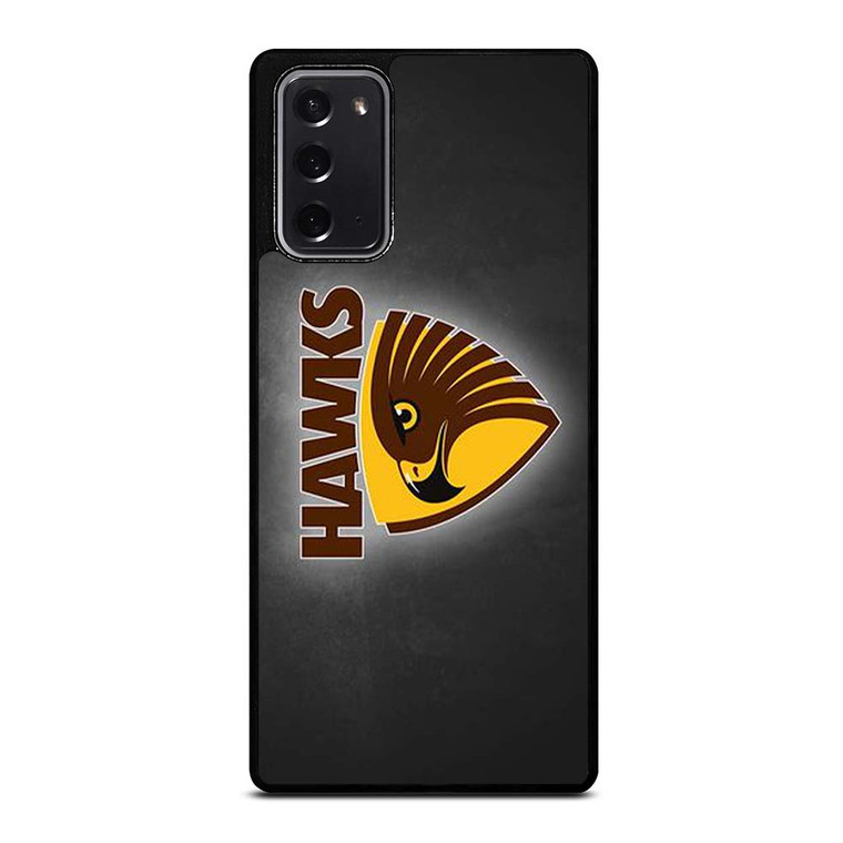 HAWTHORN HAWKS FOOTBALL CLUB LOGO AUSTRALIA Samsung Galaxy Note 20 Case Cover