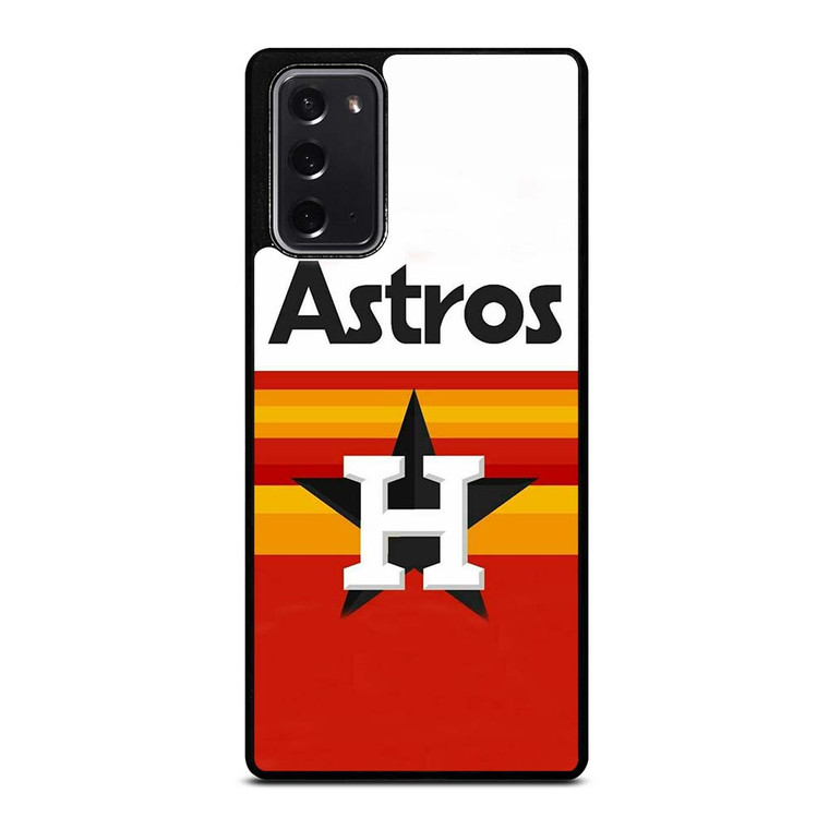 HOUSTON ASTROS MLB ICON Samsung Galaxy Note 20 Case Cover