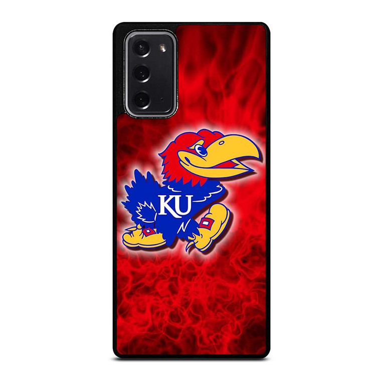 KANSAS JAYHAWKS BASKETBALL UNIVERSITY Samsung Galaxy Note 20 Case Cover