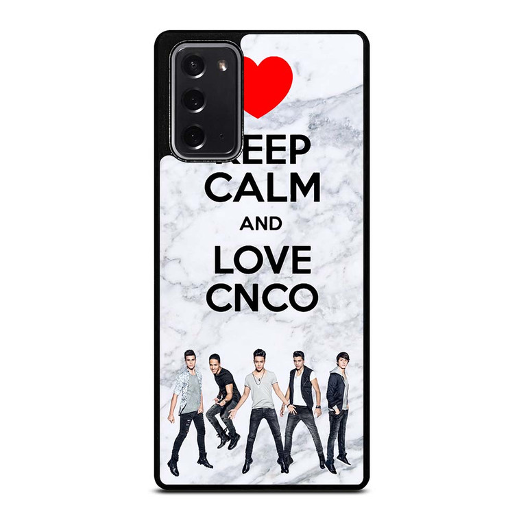 KEEP CALM AND LOVE CNCO MARBLE Samsung Galaxy Note 20 Case Cover