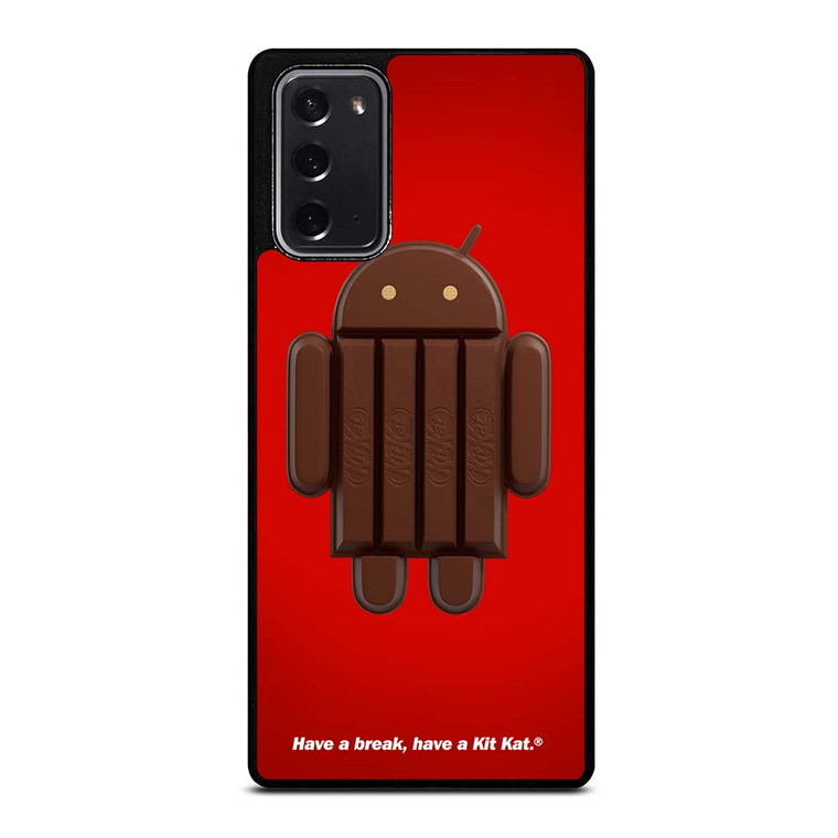 KIT KAT CHOCOLATE ANDROID ICON Samsung Galaxy Note 20 Case Cover