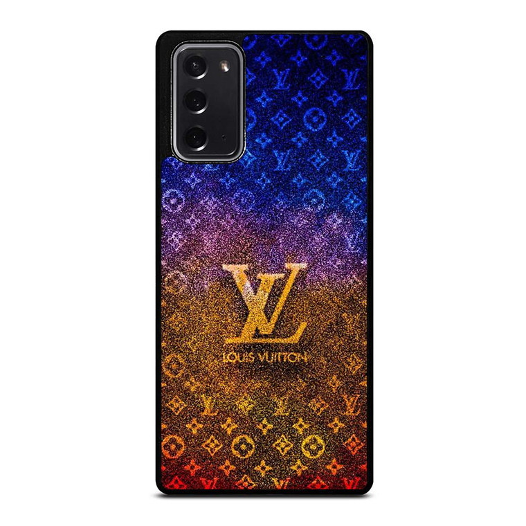 LOUIS VUITTON LV LOGO SPARKLE ICON PATTERN Samsung Galaxy Note 20 Case Cover