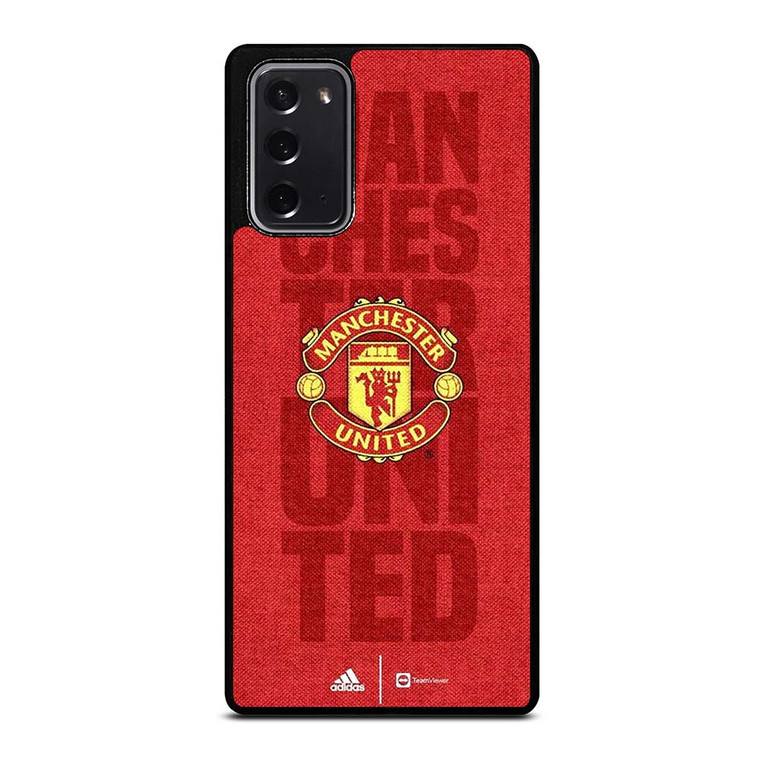 MANCHESTER UNITED FC FOOTBALL LOGO RED DEVILS ICON Samsung Galaxy Note 20 Case Cover