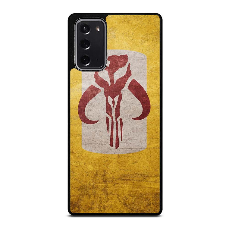 MANDALORIAN YELLOW LOGO Samsung Galaxy Note 20 Case Cover