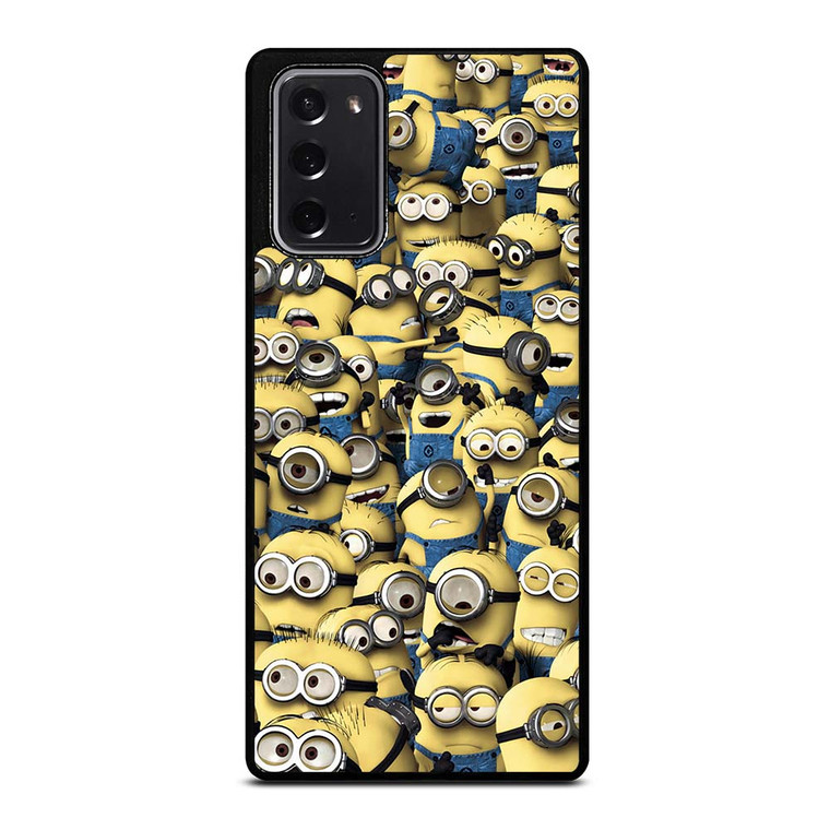 MINION STICKER BOMB Samsung Galaxy Note 20 Case Cover