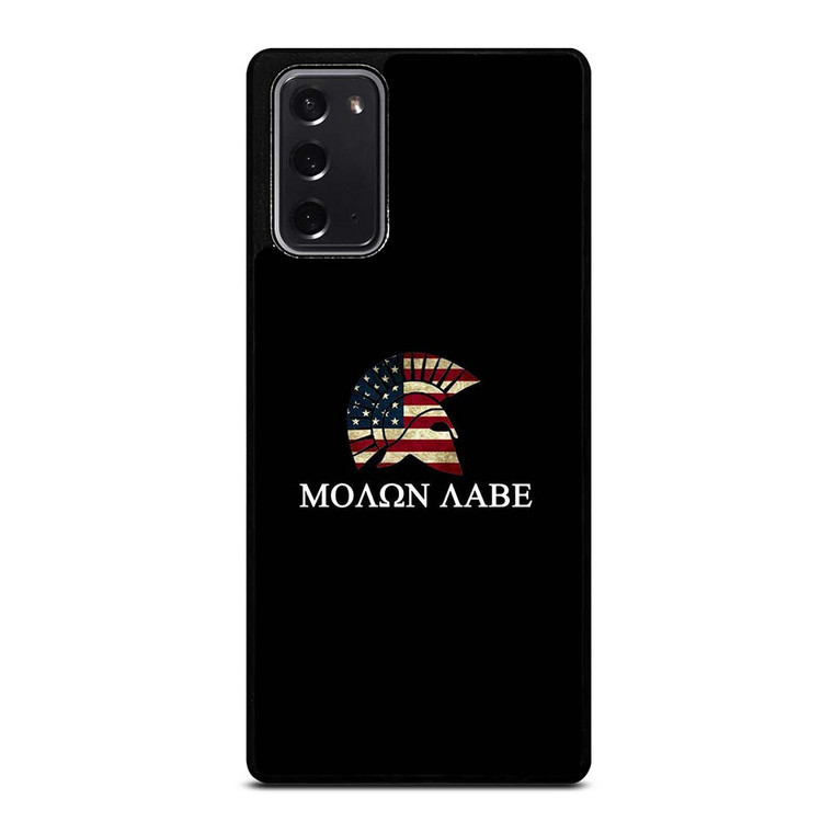 MOLON LABE AMERICAN FLAG Samsung Galaxy Note 20 Case Cover