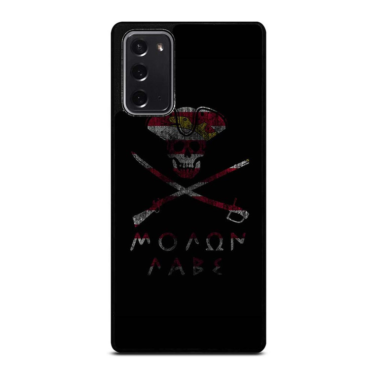 MOLON LABE SKULL LOGO Samsung Galaxy Note 20 Case Cover