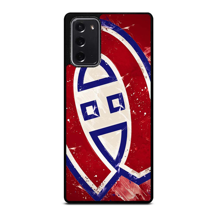 MONTREAL CANADIENS NHL SPLASH LOGO Samsung Galaxy Note 20 Case Cover