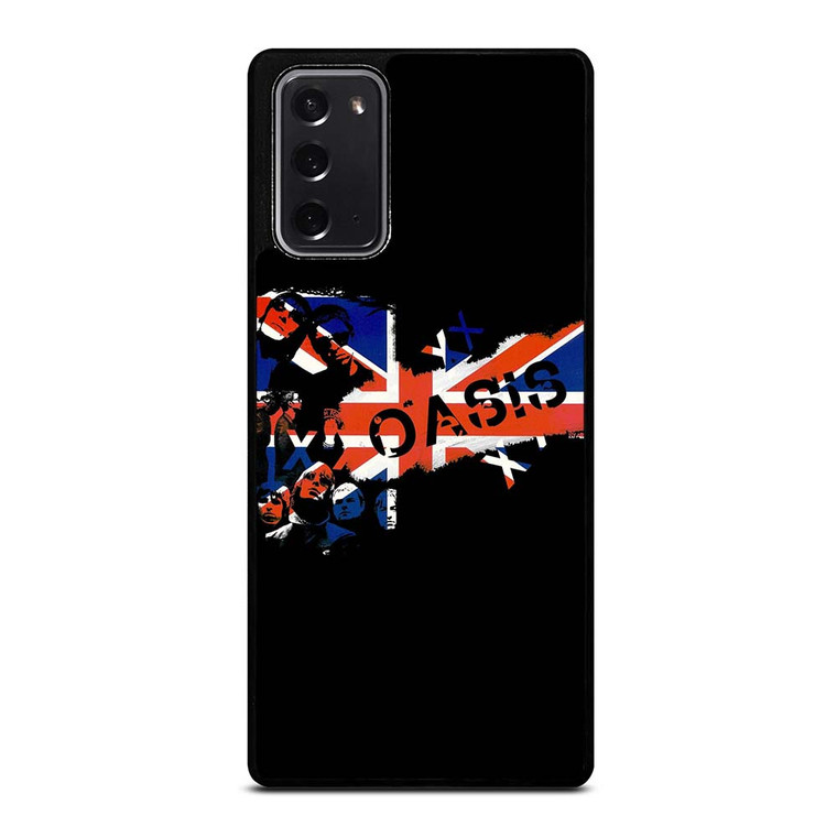 OASIS BAND ROCK BRITISH FLAG Samsung Galaxy Note 20 Case Cover