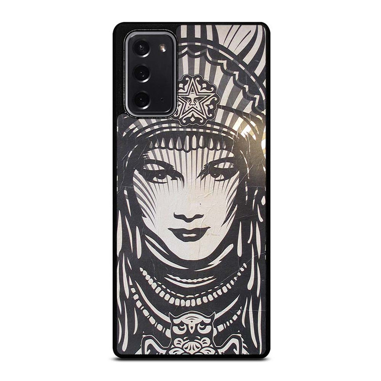 OBEY CLOTHING LOGO WOMAN Samsung Galaxy Note 20 Case Cover