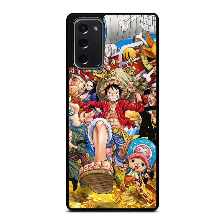 ONE PIECCE LUFFY AND FRIENDS Samsung Galaxy Note 20 Case Cover