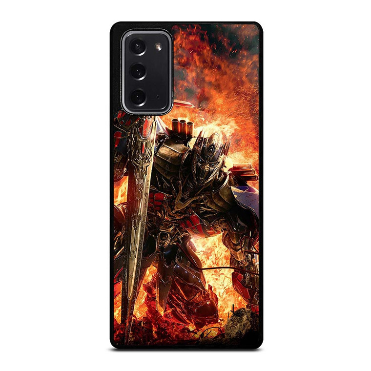 OPTIMUS PRIME TRANSFORMERS 4 Samsung Galaxy Note 20 Case Cover