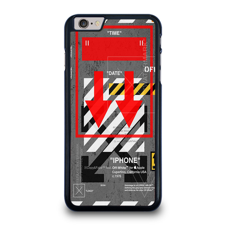 OFF WHITE ARROW DOWN iPhone 6 / 6S Plus Case Cover