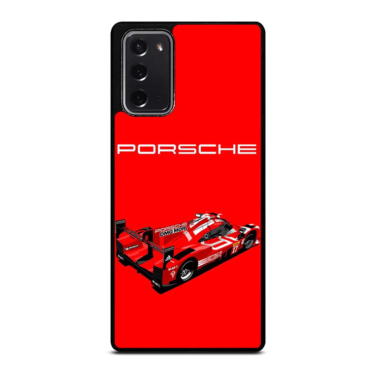 PORSCHE CAR 919 LOGO Samsung Galaxy Note 20 Case Cover