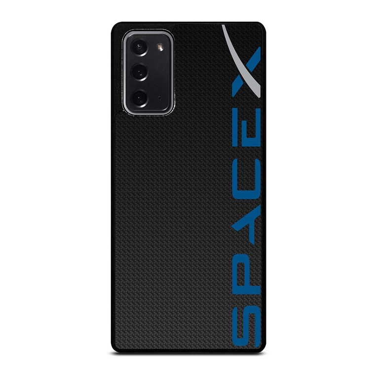 SPACE X LOGO CARBON Samsung Galaxy Note 20 Case Cover