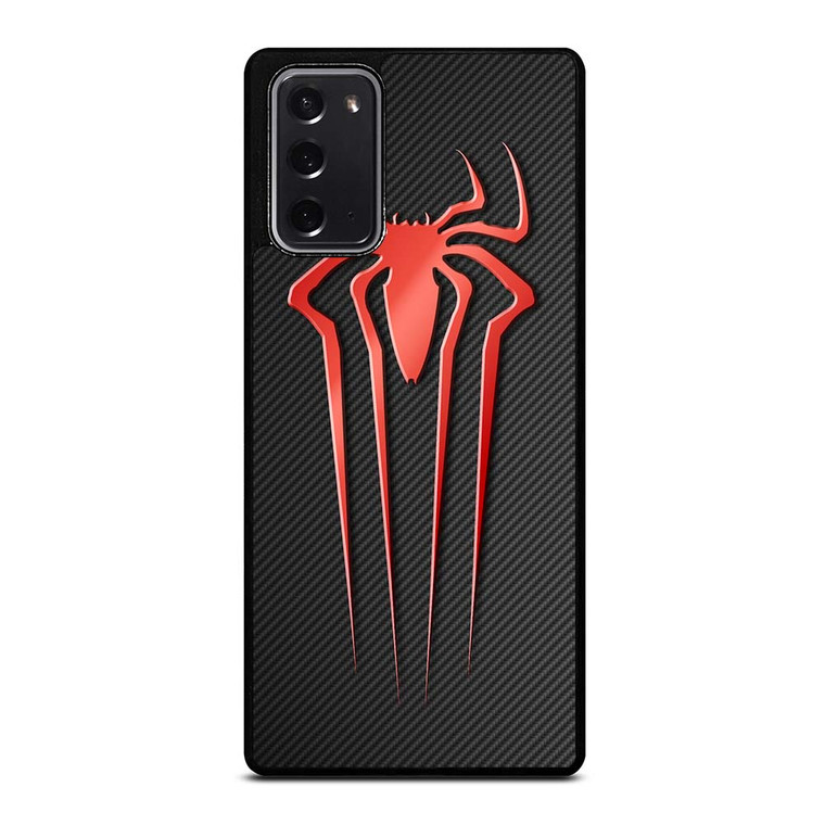 SPIDERMAN CARBON LOGO Samsung Galaxy Note 20 Case Cover
