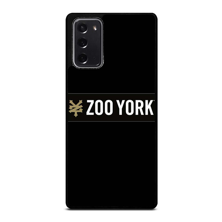 ZOO YORK LOGO Samsung Galaxy Note 20 Case Cover