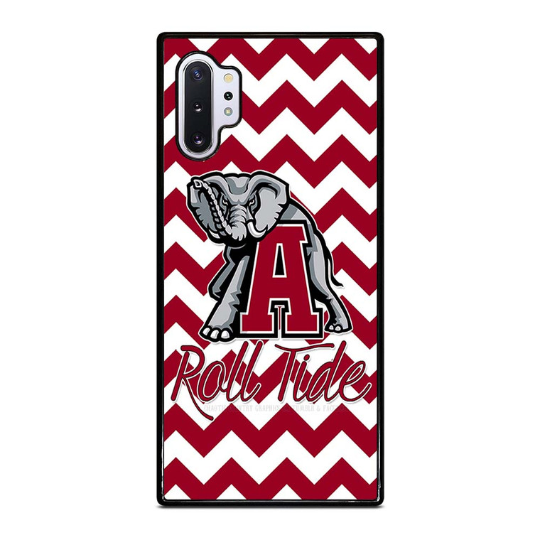 ALABAMA CRIMSON TIDE STRIP ROLL Samsung Galaxy Note 10 Plus Case Cover